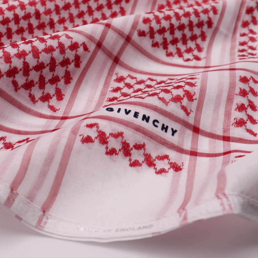 The first Givenchy shemagh